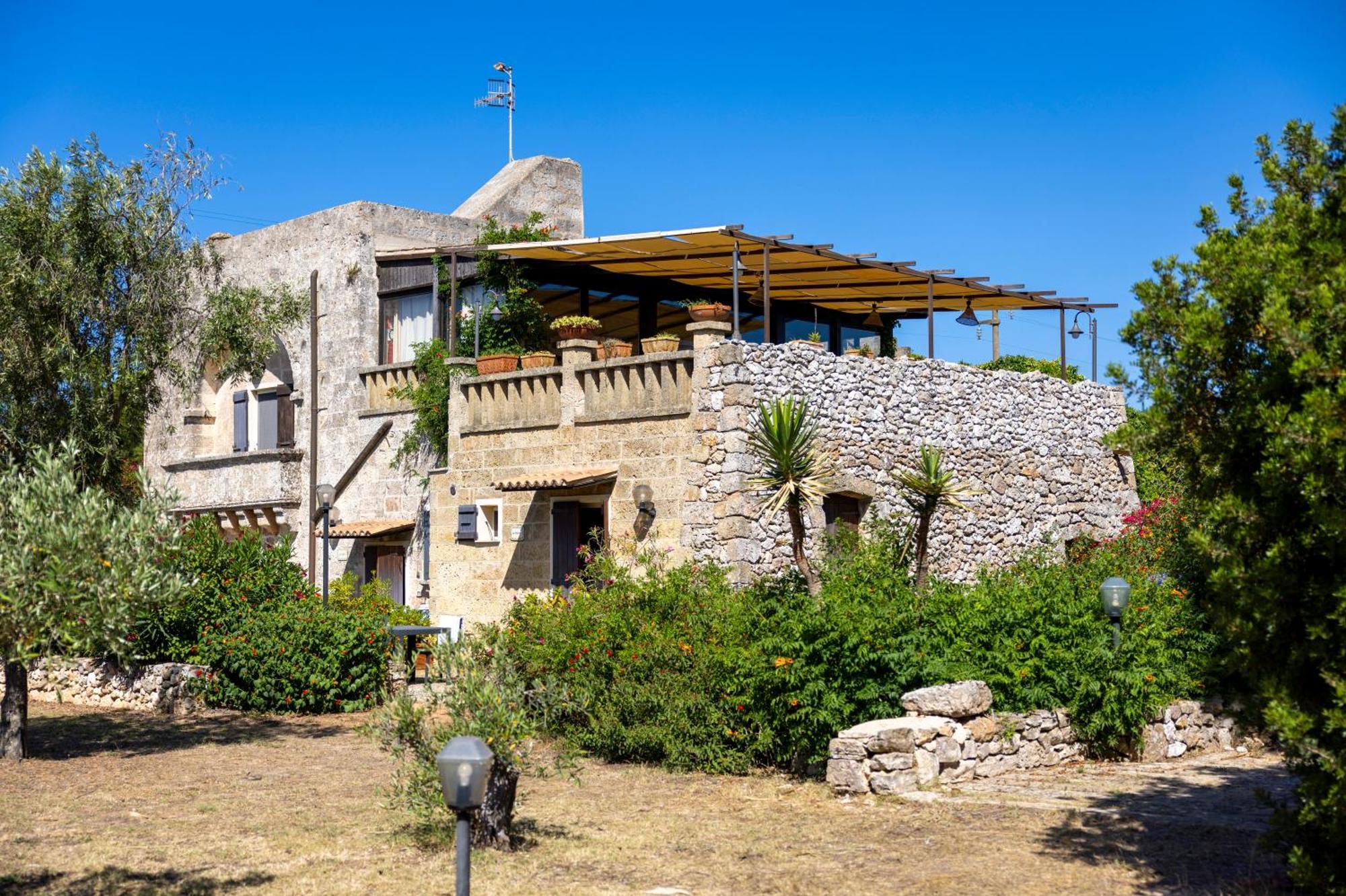 Masseria Serine Santa Maria di Leuca Eksteriør billede