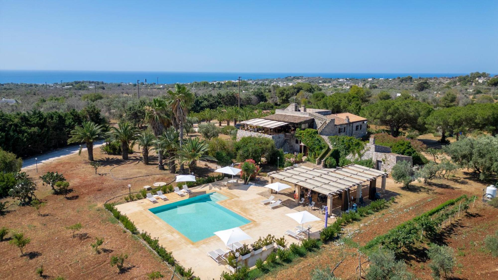 Masseria Serine Santa Maria di Leuca Eksteriør billede