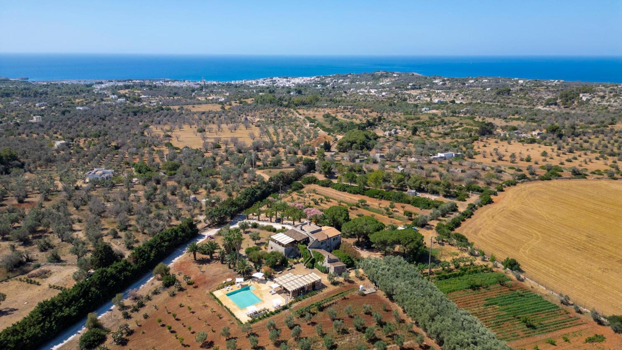 Masseria Serine Santa Maria di Leuca Eksteriør billede